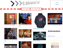 Tablet Screenshot of canavarlar.com